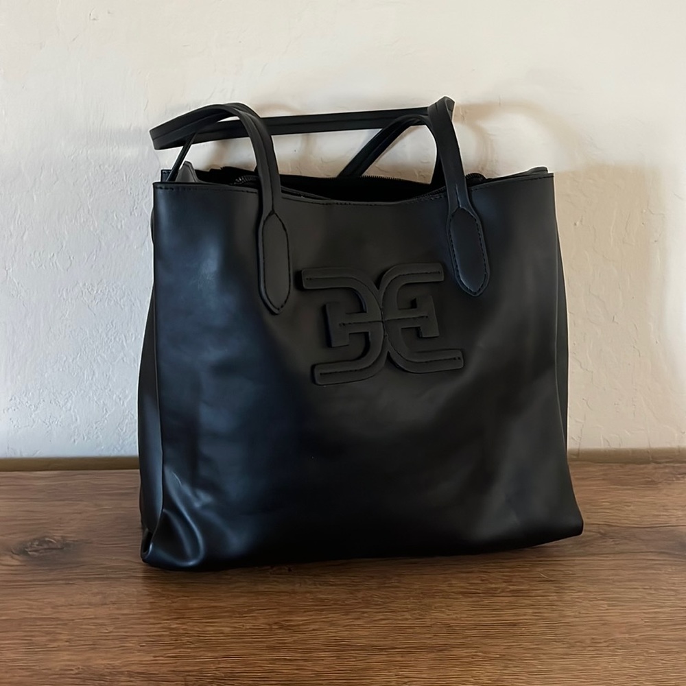 Sam Edelman black tote bag